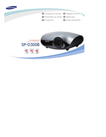 Samsung D300, SP-D300B User manual Samsung D300, SP-D300B User manual