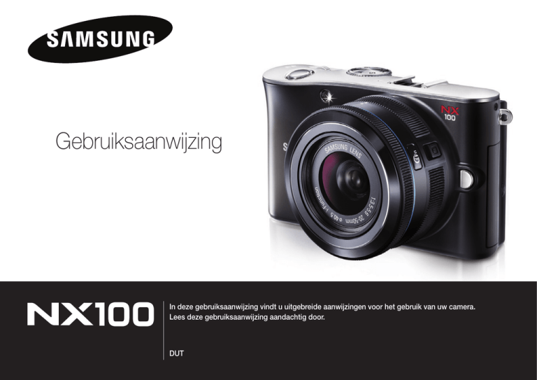 Samsung NX100 User manual Samsung NX100 User manual