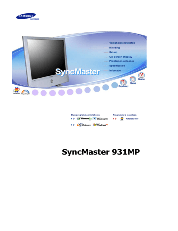 Samsung 931MP Handleiding | Manualzz Samsung 931MP Handleiding | Manualzz
