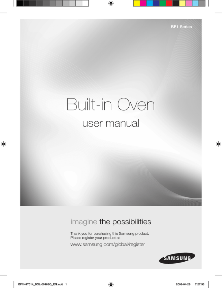 Samsung BF1N4T014, BF1N3T009 User's manual Samsung BF1N4T014, BF1N3T009 User's manual