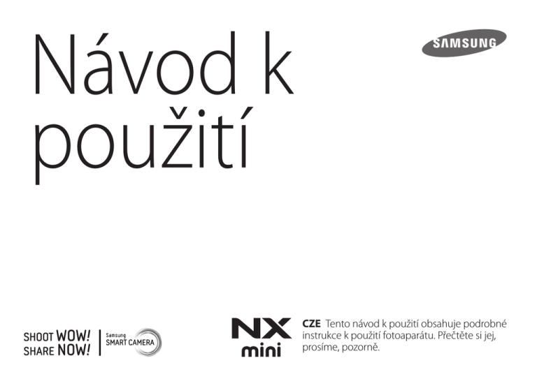 Samsung NXF1 User manual Samsung NXF1 User manual