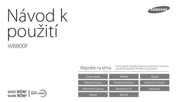 Samsung WB800F Používateľská príručka | Manualzz Samsung WB800F Používateľská príručka | Manualzz