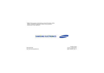 Samsung SGH-X640 Používateľská príručka | Manualzz Samsung SGH-X640 Používateľská príručka | Manualzz