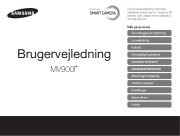 Samsung MV900F Betjeningsvejledning | Manualzz