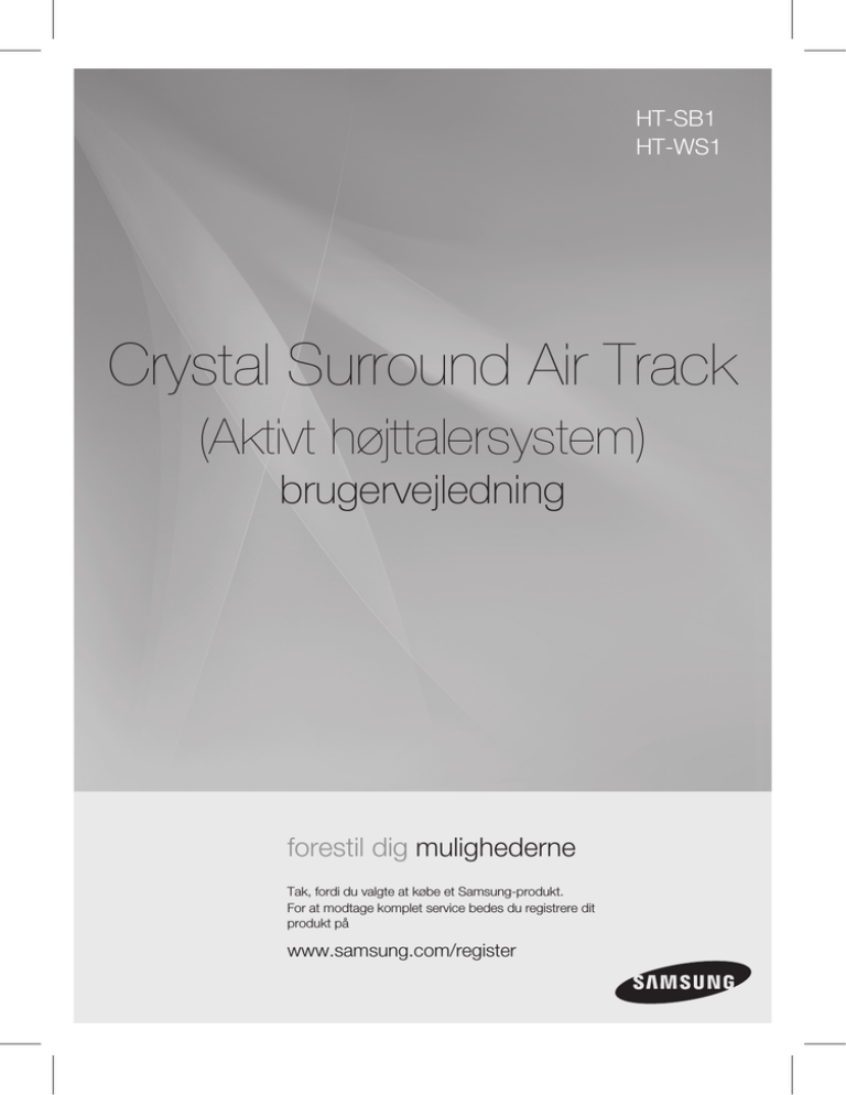 Samsung HT-WS1R, HT-WS1G Owner's manual Samsung HT-WS1R, HT-WS1G Owner's manual