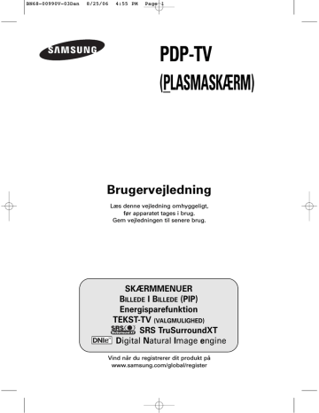 Samsung PS-42P7H, PS-50P7H Owner's manual Samsung PS-42P7H, PS-50P7H Owner's manual