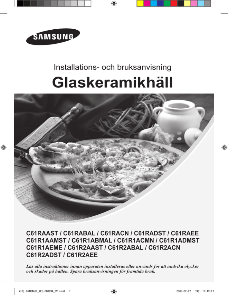Samsung C61R2AEE User's guide Samsung C61R2AEE User's guide