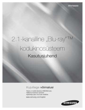 Samsung HT-FS9200 User manual Samsung HT-FS9200 User manual