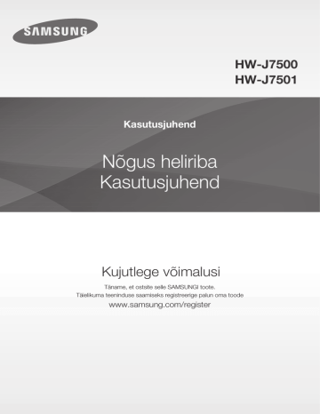 Samsung HW-J7501 User guide Samsung HW-J7501 User guide