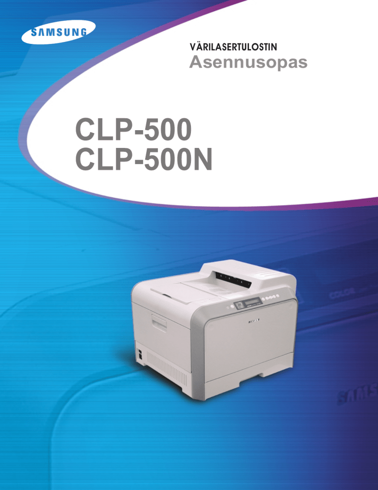 Samsung CLP-500N User's guide Samsung CLP-500N User's guide