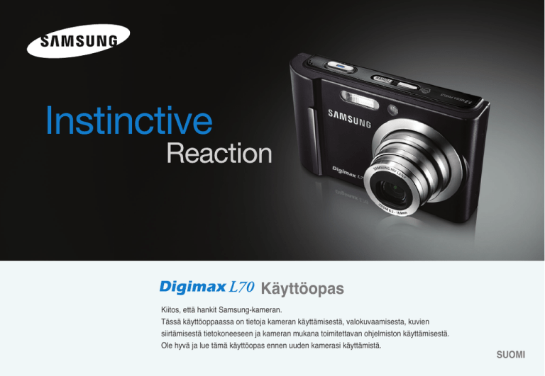 Samsung DIGIMAX L70 Owner's manual Samsung DIGIMAX L70 Owner's manual