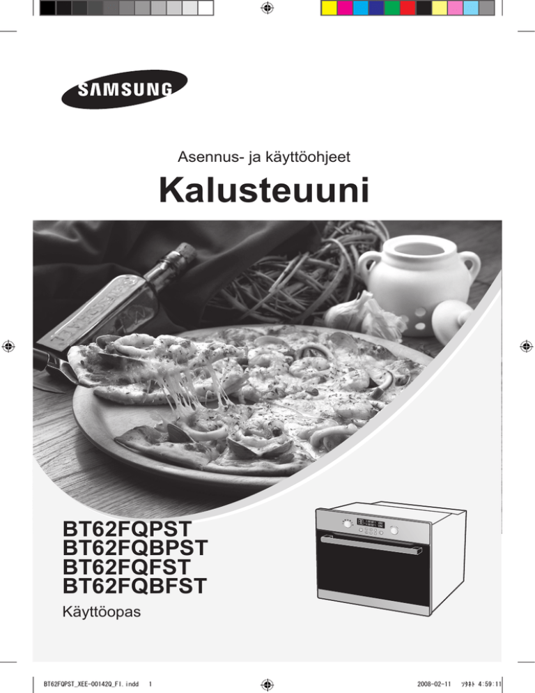 Samsung BT62FQBPST Owner's manual Samsung BT62FQBPST Owner's manual