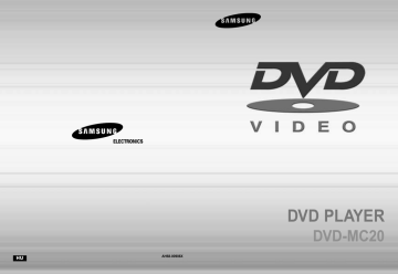 Samsung DVD-MC20 User's manual Samsung DVD-MC20 User's manual