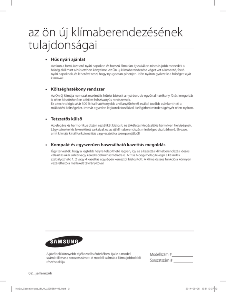 Samsung AM022FN1DEH/EU User's manual Samsung AM022FN1DEH/EU User's manual