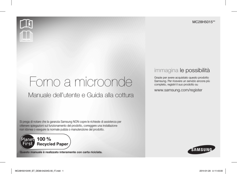 Samsung MC28H5015AS User manual Samsung MC28H5015AS User manual