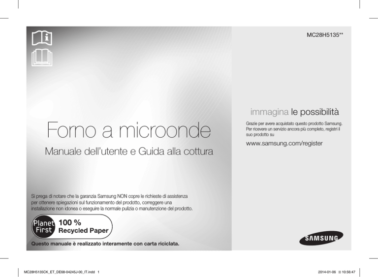 Samsung MC28H5135CK User manual Samsung MC28H5135CK User manual