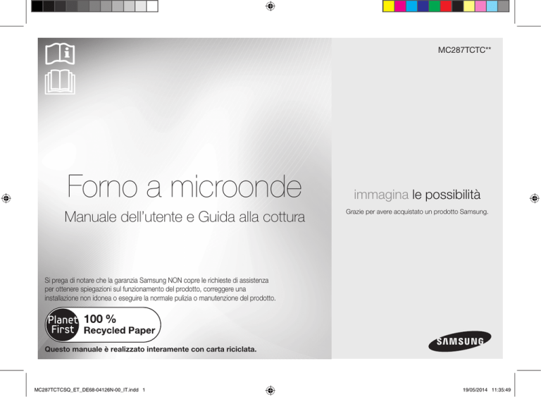 Samsung MC287TCTCSQ User manual Samsung MC287TCTCSQ User manual