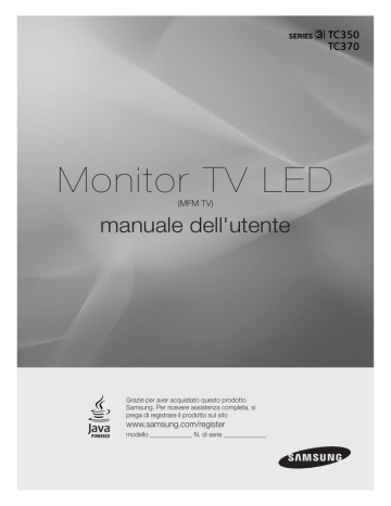 Samsung T27C370EW Manuale utente | Manualzz