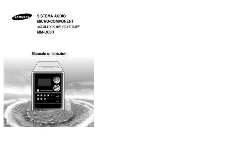 Samsung MM-C8 User manual Samsung MM-C8 User manual