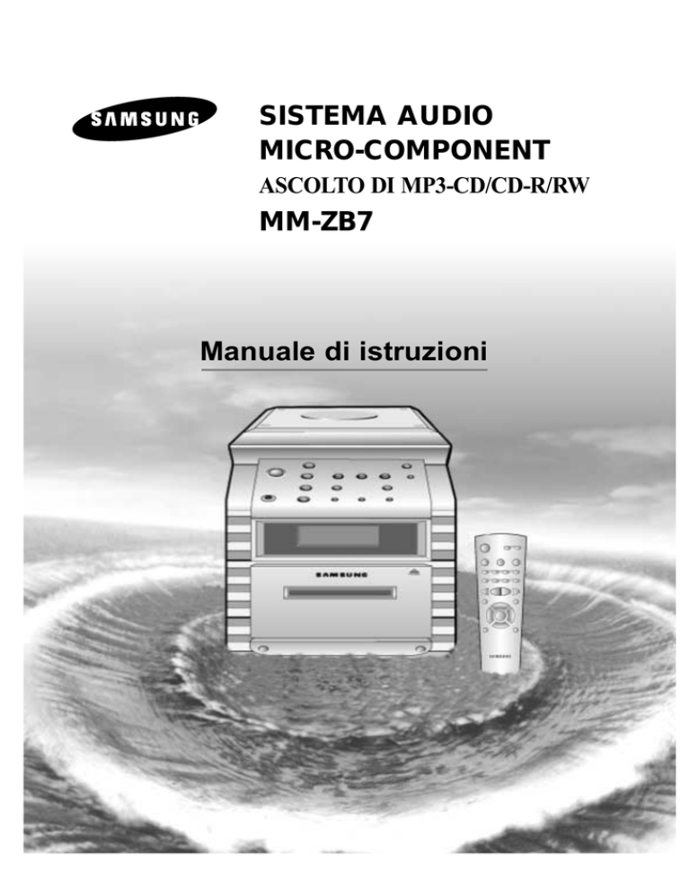 Samsung MM-ZB7 User manual Samsung MM-ZB7 User manual