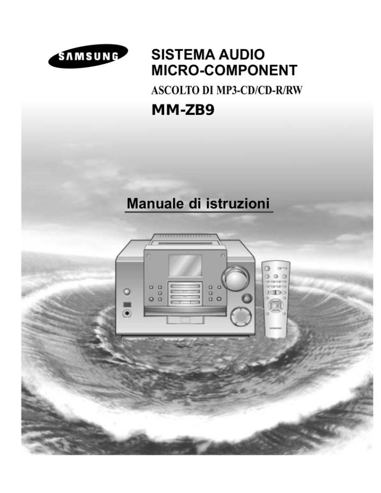 Samsung MM-ZB9 User manual Samsung MM-ZB9 User manual