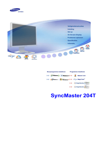 Samsung 204T Handleiding | Manualzz Samsung 204T Handleiding | Manualzz