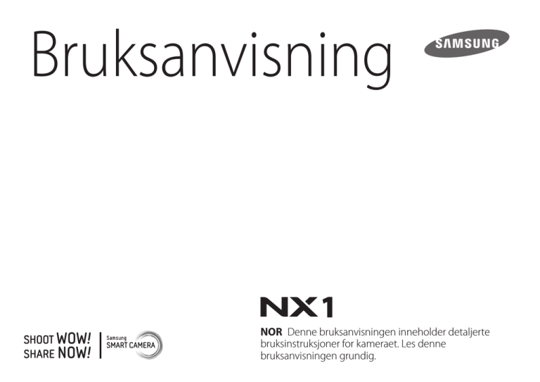Samsung NX1, NXF1 User guide Samsung NX1, NXF1 User guide