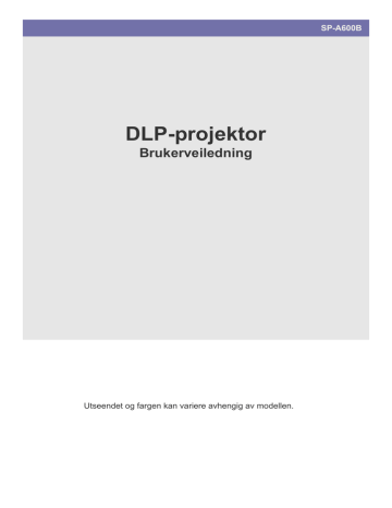 Samsung SP-A600, SP-A600B Owner's manual Samsung SP-A600, SP-A600B Owner's manual