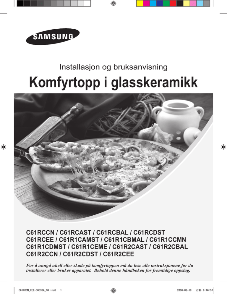 Samsung C61R2CCN Owner's manual Samsung C61R2CCN Owner's manual