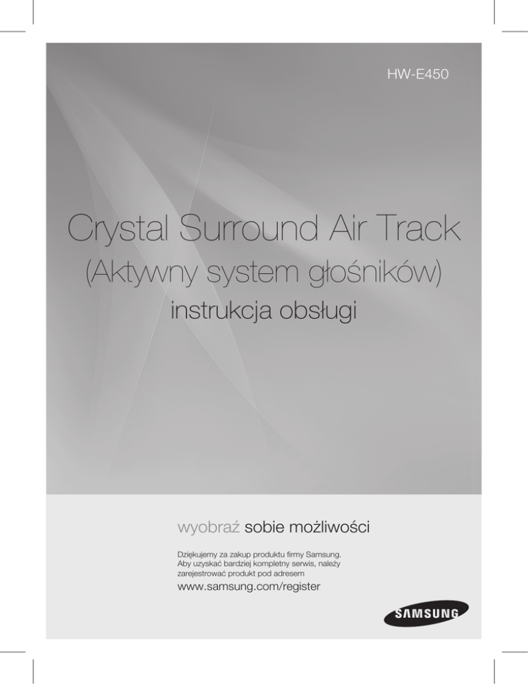 Samsung HW-E450 Owner's manual Samsung HW-E450 Owner's manual