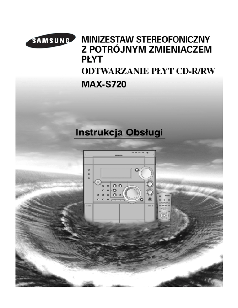 Samsung MAX-S720 Owner's manual Samsung MAX-S720 Owner's manual