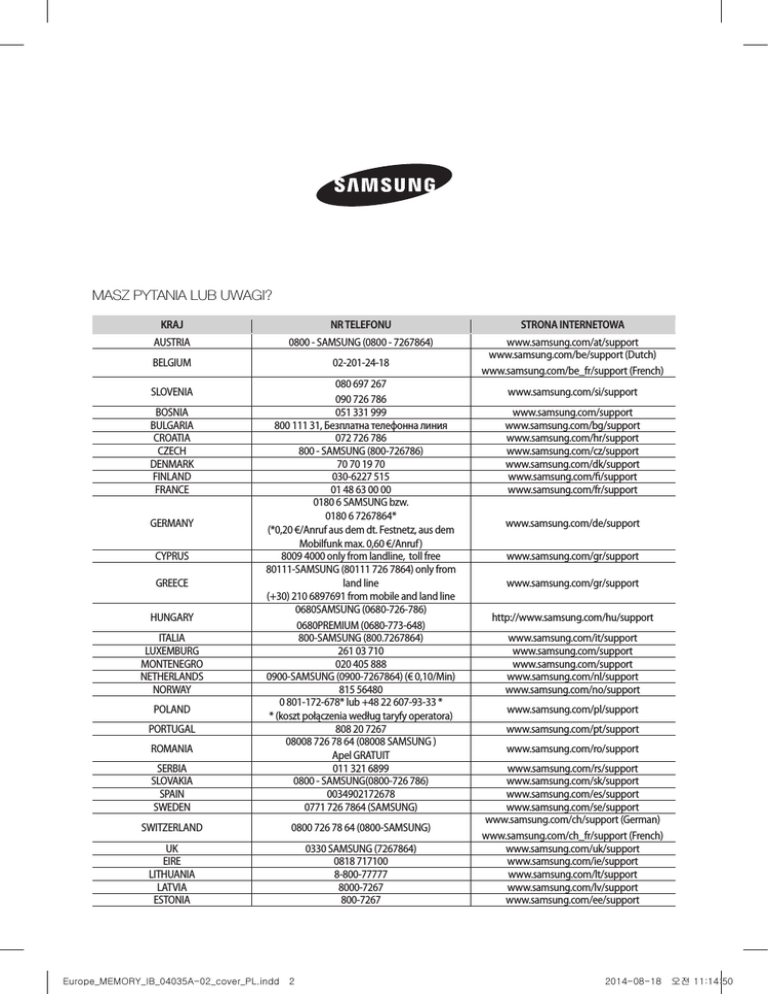 Samsung AF24FSSDAWKN Owner's manual Samsung AF24FSSDAWKN Owner's manual