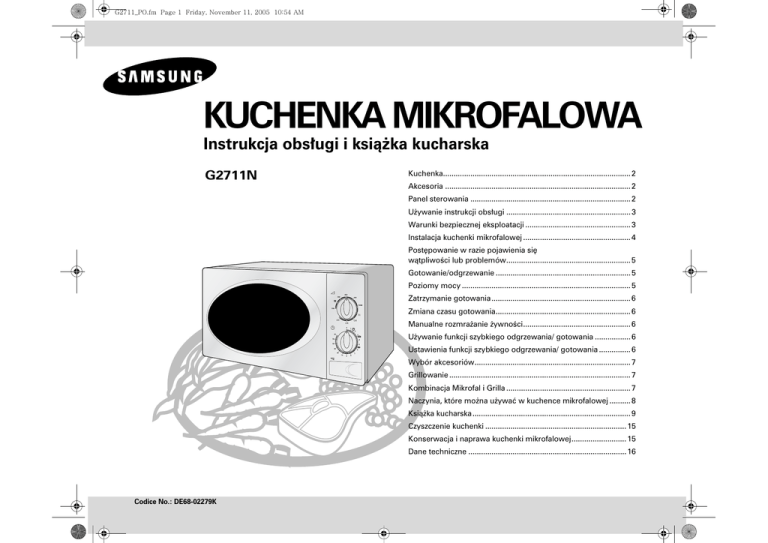 Samsung G2711N-S, G2711N Owner's manual Samsung G2711N-S, G2711N Owner's manual