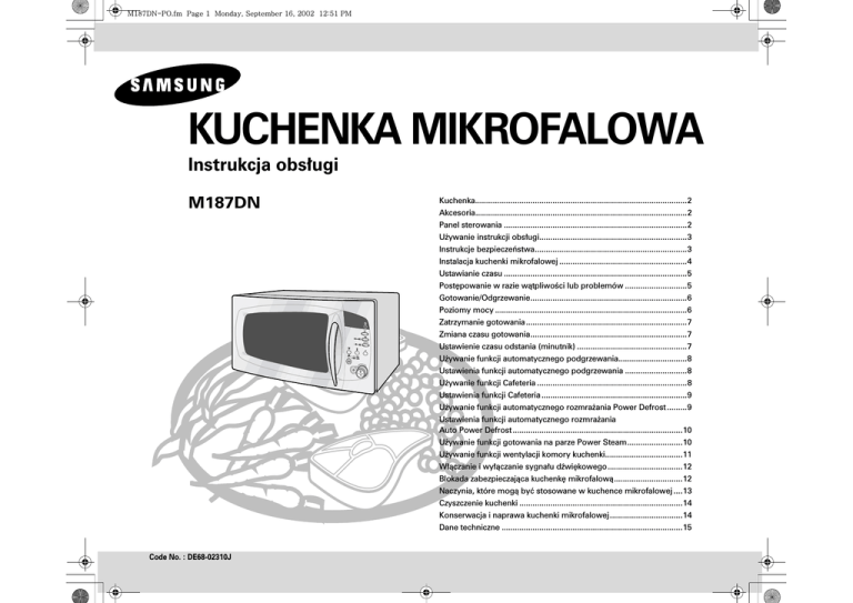 Samsung M187DN User manual Samsung M187DN User manual
