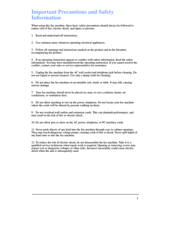 Samsung SF-3200 User's manual Samsung SF-3200 User's manual