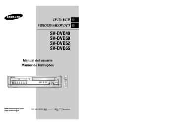 Samsung SV-DVD50 Manual de usuario | Manualzz Samsung SV-DVD50 Manual de usuario | Manualzz