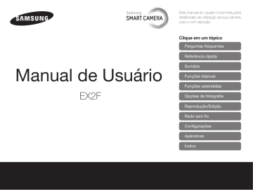 Samsung EX2F manual de utilizador | Manualzz