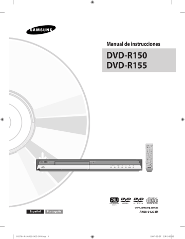 Samsung DVD-R155 Manual de usuario | Manualzz