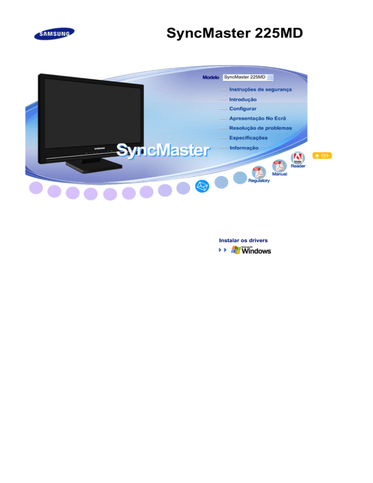 Samsung 225MD User's manual Samsung 225MD User's manual