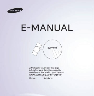 Samsung UE55ES6100W Navodila za uporabo | Manualzz Samsung UE55ES6100W Navodila za uporabo | Manualzz