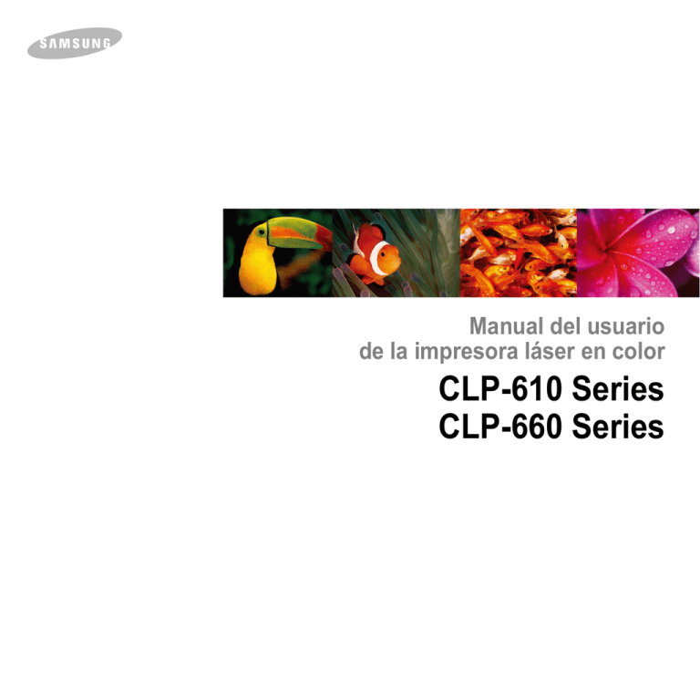 Samsung CLP-610ND User's manual Samsung CLP-610ND User's manual