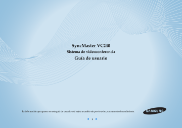 Samsung VC240 Manual de usuario | Manualzz Samsung VC240 Manual de usuario | Manualzz