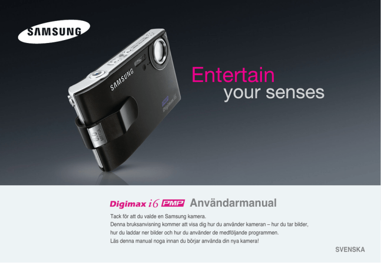 Samsung DIGIMAX I6 Owner's manual Samsung DIGIMAX I6 Owner's manual