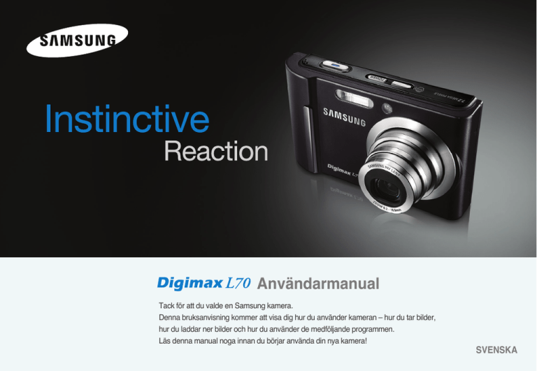 Samsung DIGIMAX L70 Owner's manual Samsung DIGIMAX L70 Owner's manual