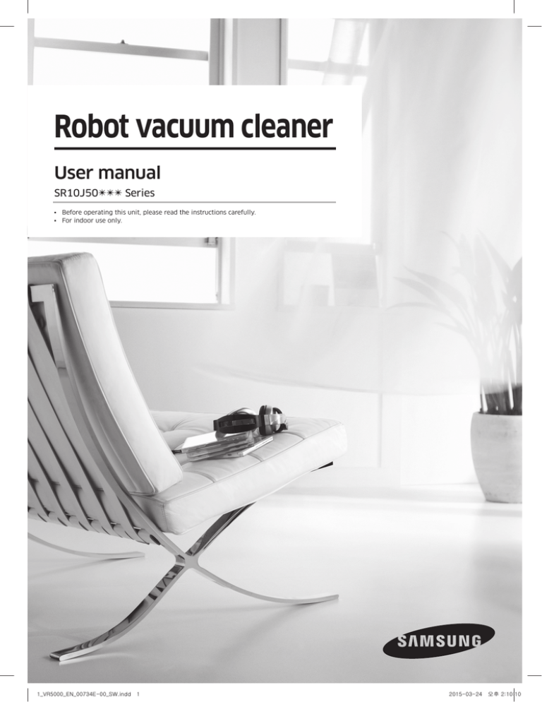 Samsung SR10J5069U User manual Samsung SR10J5069U User manual