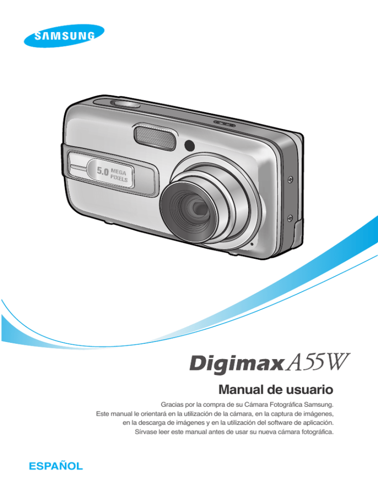 Samsung DIGIMAX A55W, KENOX Q25 QIDE User manual Samsung DIGIMAX A55W, KENOX Q25 QIDE User manual