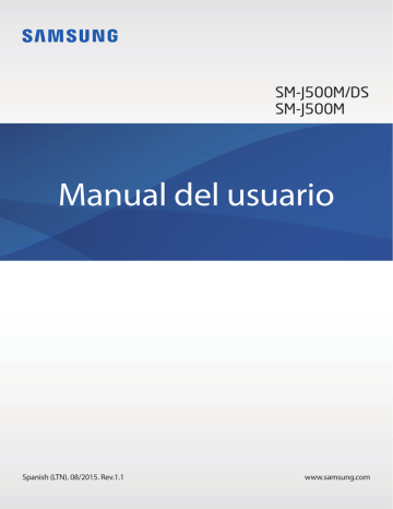 Samsung SM-J500M Manual de usuario | Manualzz Samsung SM-J500M Manual de usuario | Manualzz