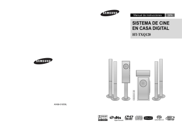 Samsung HT-TXQ120 Manual de usuario | Manualzz