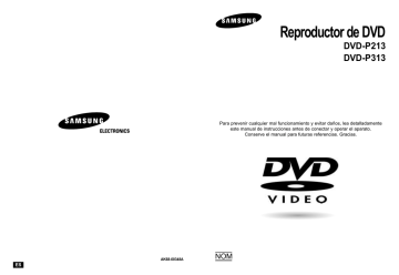 Samsung DVD-P213A Manual de usuario | Manualzz