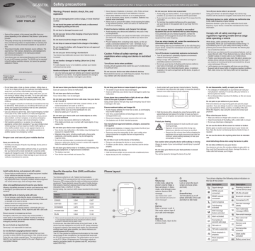 Samsung GT-S3770L User manual | Manualzz